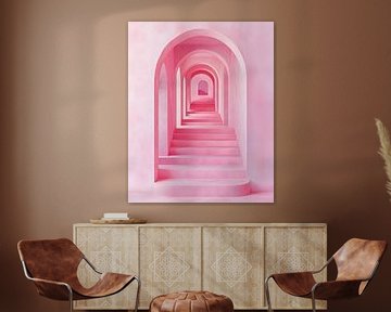 Roze Dromen: De Trap naar Betovering van But First Framing