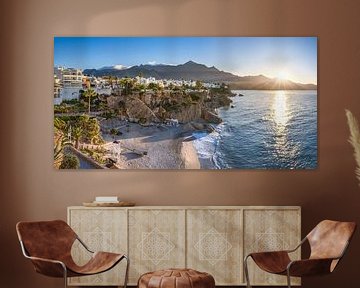 Nerja beach on the Costa del Sol by Voss photography