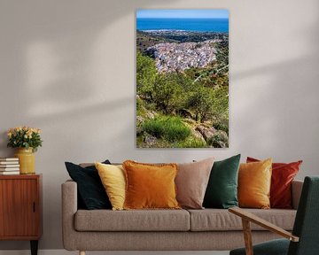 Bergdorp in Andalusië van Voss fotografie