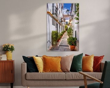 steegje in Marbella van Voss fotografie