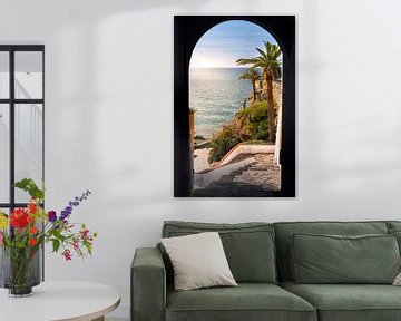 Nerja beach on the Costa del Sol by Voss photography
