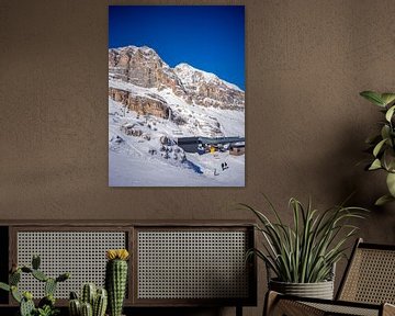 Cortina d’Ampezzo - Skilift im Skigebiet Tofana