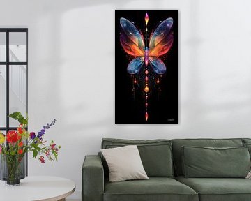 colourful symmetrical figure by Gelissen Artworks