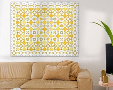 Het Ware Noorden - geometrisch patroon