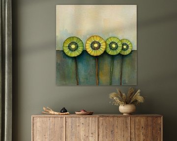 Kiwi flowers by Aimelle ML