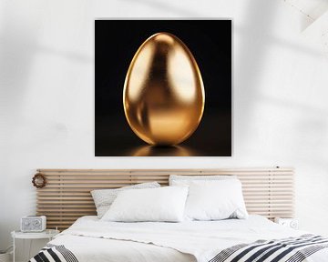 Ei van goud portret van TheXclusive Art