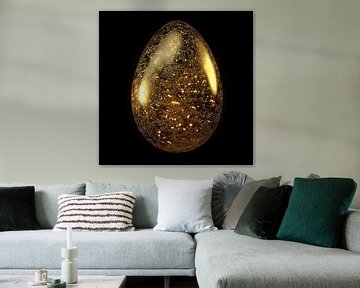 Magische ei goud portret van TheXclusive Art