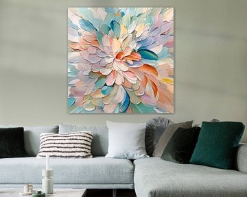 Pastel Bloem van Jacky