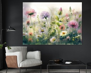 Sommer! Natürliches Wildblumenfeld von Studio Pieternel