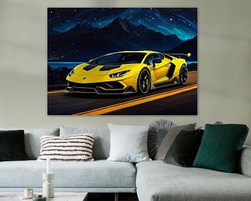De Lamborghini Centenario - editie Hemelse Nacht van MIROKKU