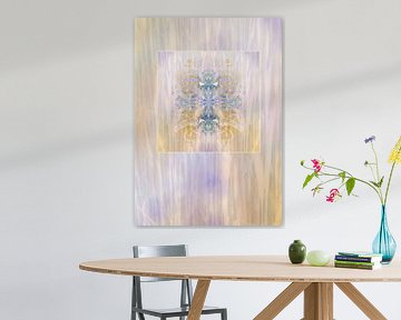 Ornament lente pastel met lijst van Claudia Gründler