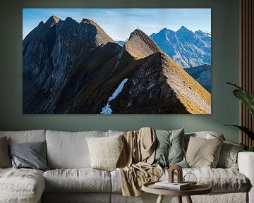 On the Ridge of the Brisen – High in the Swiss Alps by José IJedema