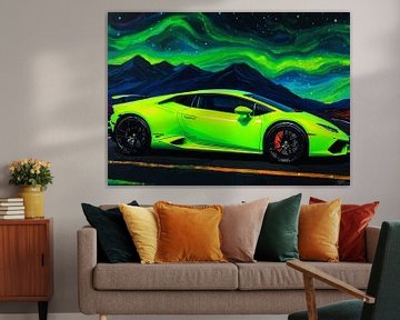 De Lamborghini Huracán - Stellar Phantom Edition van MIROKKU