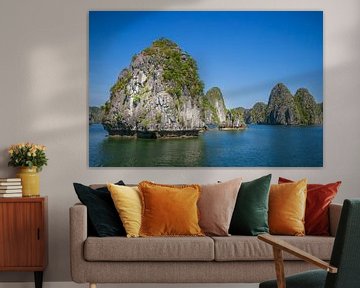 De schoonheid van Hạ Long Bay, Vietnam van Antwan Janssen