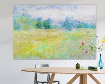 Abstract landscape by Diana Mets