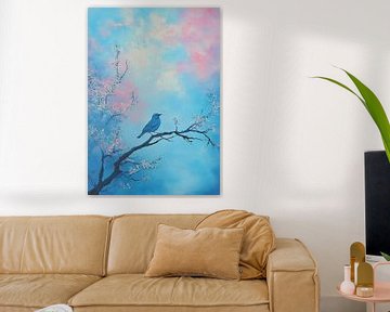 Blue bird by Niklas Maximilian