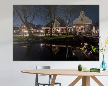 Broek in Waterland in de avond van Jeroen de Jongh Fotografie
