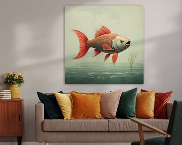 Minimale karper van Aloke Design