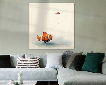 Minimal-Anemonenfisch von Aloke Design
