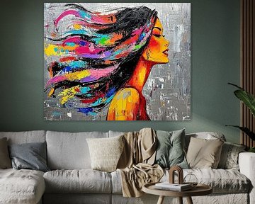 Vrouwenportret van De Mooiste Kunst