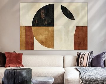 Boho minimalistisches Kunstwerk von Moderne Kollektion