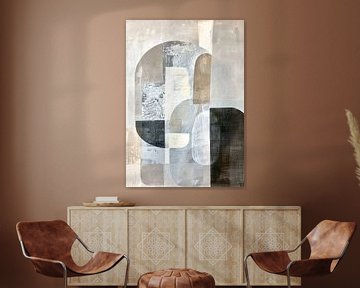 Scandinavisch minimalistisch schilderij van Modern Collection