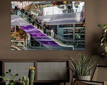 Roltrap Markthal Rotterdam van fotografiebiezen