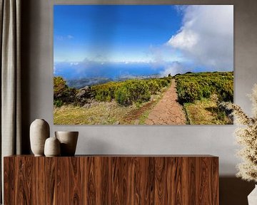 Berglandschap op Madeira van Dirk Rüter