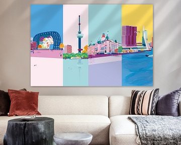 Cityscape Rotterdam by Suzanne Allewelt