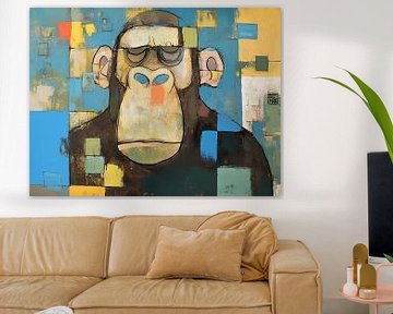Monkey by ARTEO Paintings