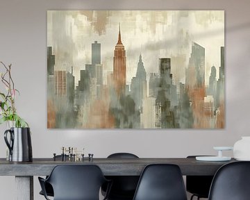 New York in Stilte van Thea