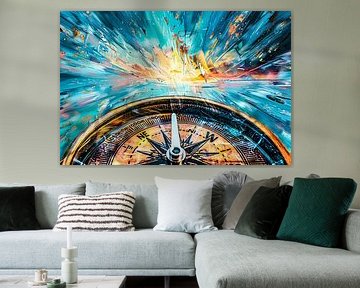 Dynamic colours with compass by Art & Soul Creations