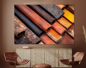 Industriële texturen van roestig metaal van Imperial Art House