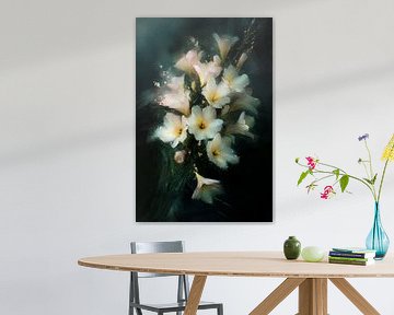 Magisch Witte Bloemenboeket van Thea