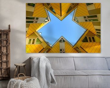 Kubuswoningen in Rotterdam uniek woonarchitectuurproject van Sjoerd van der Wal Fotografie