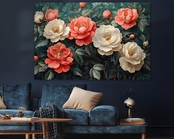 japanese art roses