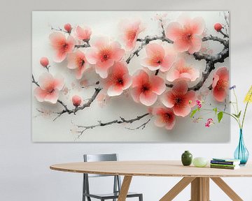japanese art blossom Sakura
