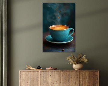 eine heiße Tasse Kaffee oder Tee von Egon Zitter