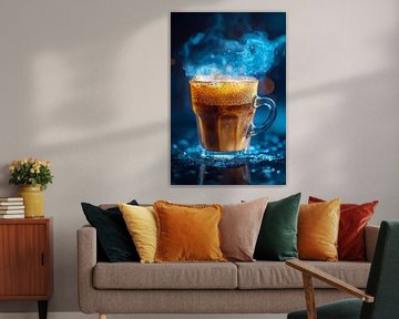 eine heiße Tasse Kaffee oder Tee von Egon Zitter