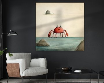 Minimal Krabbe von Aloke Design