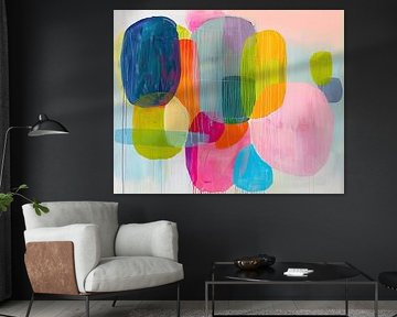 Abstract modern artwork by Zen and More