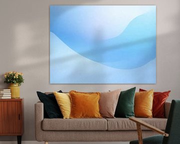 Blauw | Zacht Blauw Verloop van Modern Collection