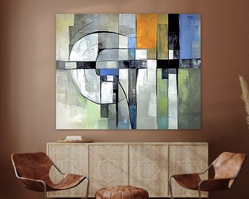 Geometry | Urban Symmetry by Abstract Painting