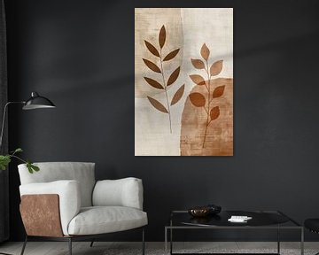 Plantenschilderij Minimalistisch van Modern Collection