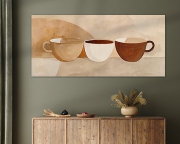 Modern Scandinavisch kleurrijke vormen van Modern Collection