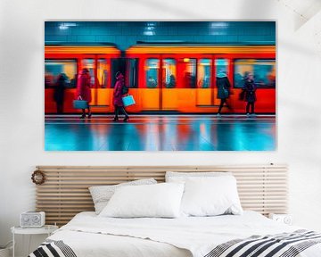The underground station