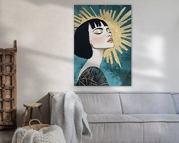 Art Déco Flapper van Niklas Maximilian