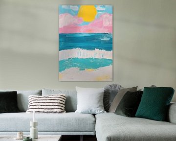 Zee Zon Strand Horizon Lucht van Niklas Maximilian
