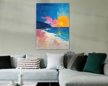 Zee Zon Strand Horizon Lucht van Niklas Maximilian