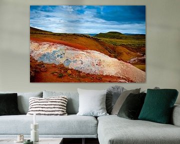 Red Earth, Iceland by Johannes van Veen
